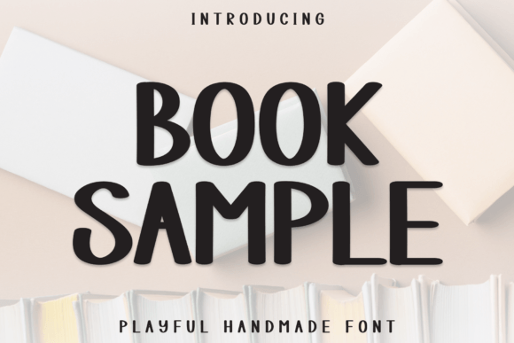 Book Sample: A Playful Display Font for Web Design