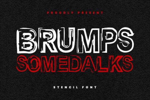 Brumps Somedalks: A Bold Display Font for Modern Marketing Campaigns