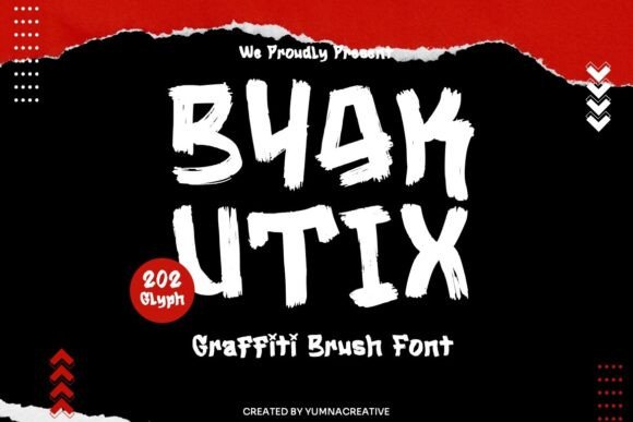 Byakutix Graffiti Font for Urban Branding