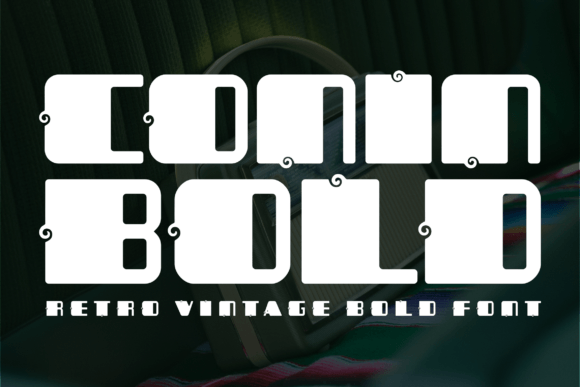 Conin Bold: The All Caps Display Font for Handcrafted Goods