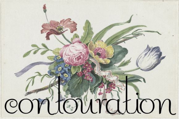 Contouration Font Review for Handmade Product Design