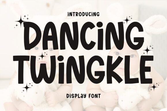 Dancing Twinkle Display Font for Handmade Labels and Craft Projects