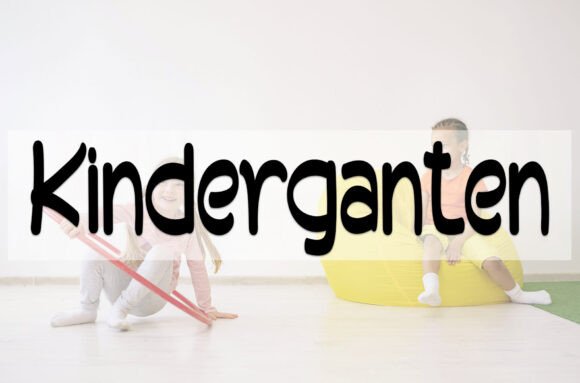 Kinderganten Display Font for Festive Holiday Publishing