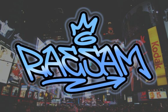 Raesam Display Font: Bold Monoline for Impactful Design