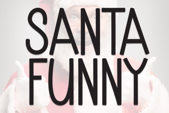 Santa Funny: A Whimsical Handwritten Display Font for Handmade Business