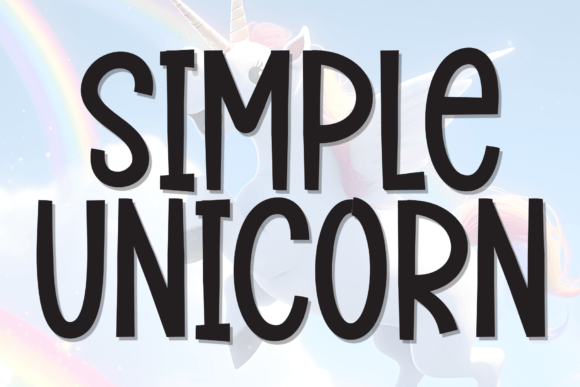 Simple Unicron: A Handwritten Display Font for Digital Branding