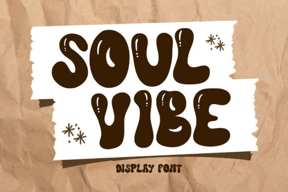 Soul Vibe Display Font: A Retro-Modern Typeface for Web Designers
