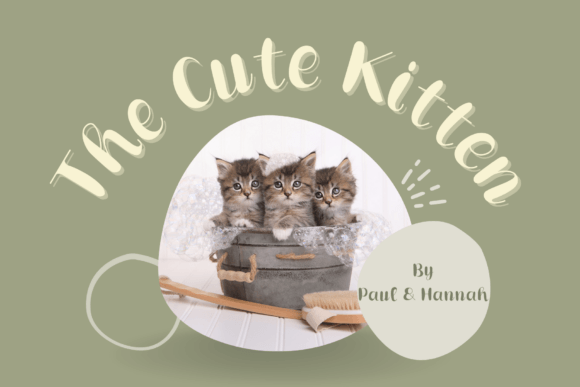 The Cute Kitten Font: A Playful Typeface for Creative Brands