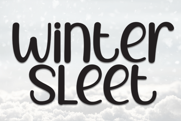 Winter Sleet Font Review for Campaign Designers and Marketers