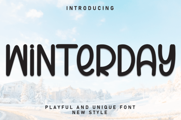 Winterday: A Handwritten Display Font for Campaigns That Need Warmth and Personality