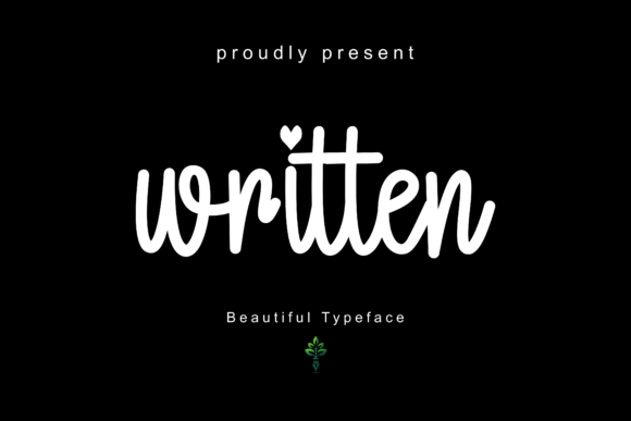 Written: A Script Handwritten Font for Modern Branding